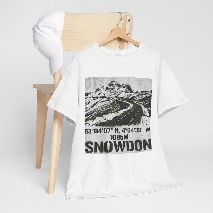 Snowdon Mountain Tee — Snowdon 1085M Coordinates Graphic T-Shirt