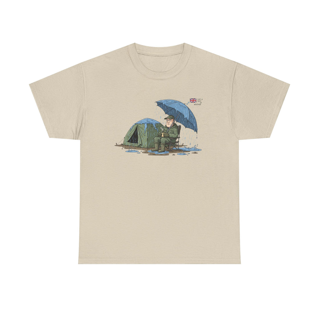 Retro Mountain Camper Graphic T-Shirt — Vintage Van Life Adventure Tee