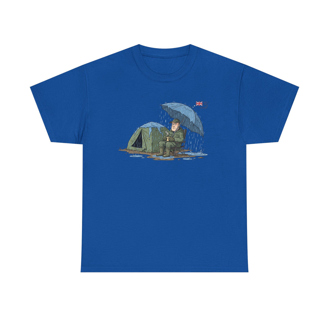 Retro Mountain Camper Graphic T-Shirt — Vintage Van Life Adventure Tee