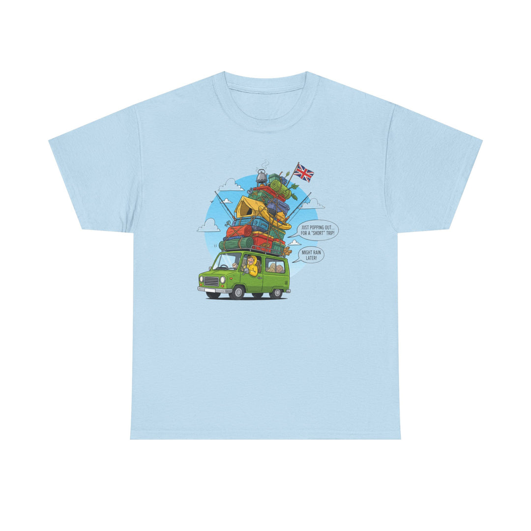 Retro Mountain Adventure T-Shirt - Vintage Camper Van Graphic Tee