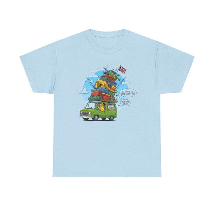 Retro Mountain Adventure T-Shirt - Vintage Camper Van Graphic Tee