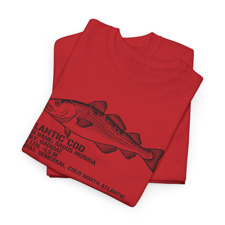 Atlantic Cod Graphic T-Shirt for Anglers