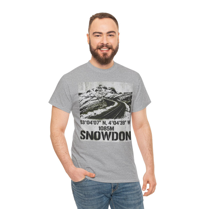 Snowdon Mountain Tee — Snowdon 1085M Coordinates Graphic T-Shirt