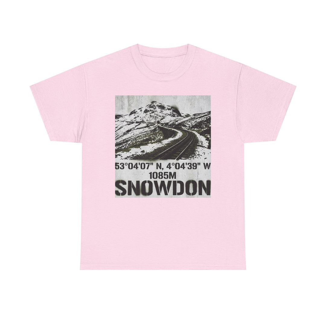 Snowdon Mountain Tee — Snowdon 1085M Coordinates Graphic T-Shirt