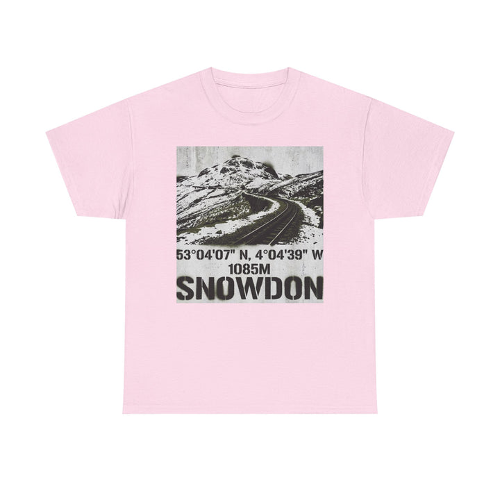 Snowdon Mountain Tee — Snowdon 1085M Coordinates Graphic T-Shirt