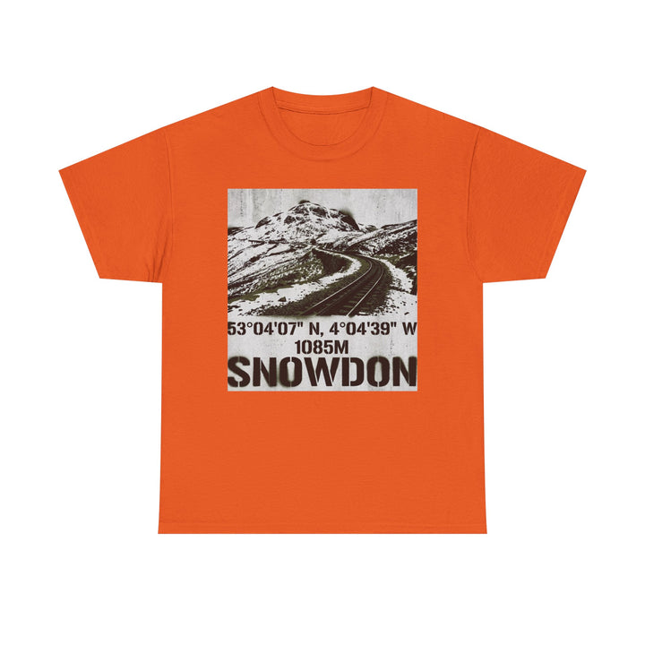 Snowdon Mountain Tee — Snowdon 1085M Coordinates Graphic T-Shirt