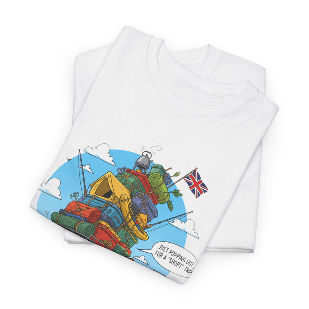 Retro Mountain Adventure T-Shirt - Vintage Camper Van Graphic Tee