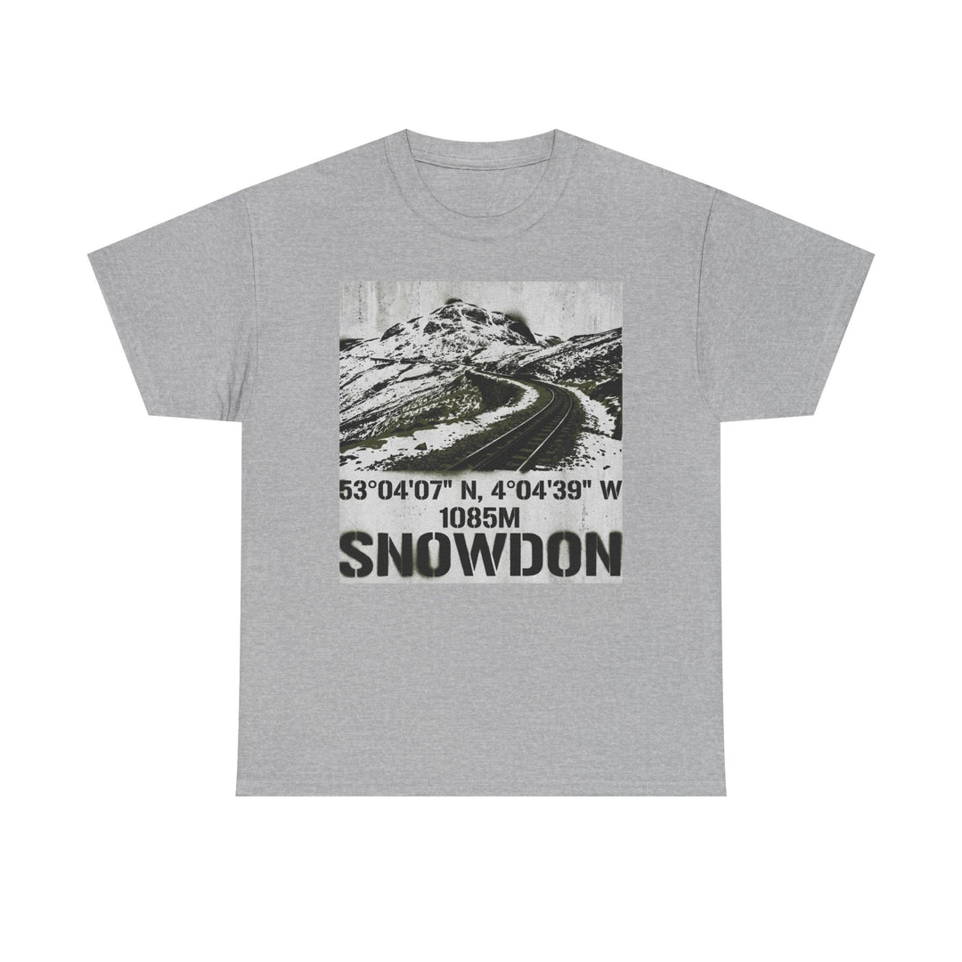 Snowdon Mountain Tee — Snowdon 1085M Coordinates Graphic T-Shirt