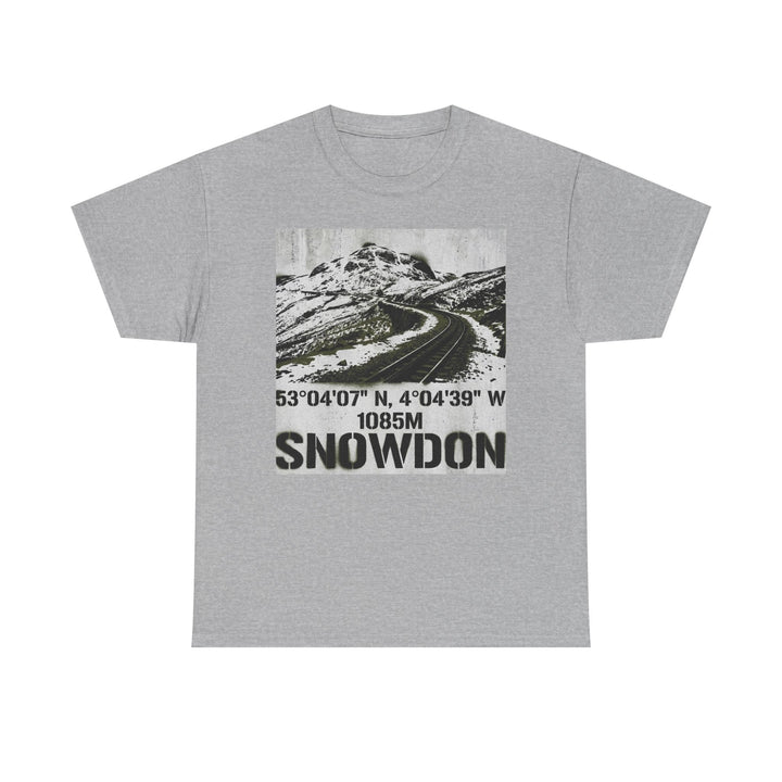 Snowdon Mountain Tee — Snowdon 1085M Coordinates Graphic T-Shirt
