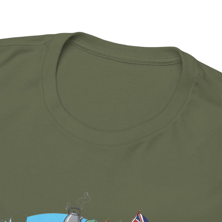Retro Mountain Adventure T-Shirt - Vintage Camper Van Graphic Tee