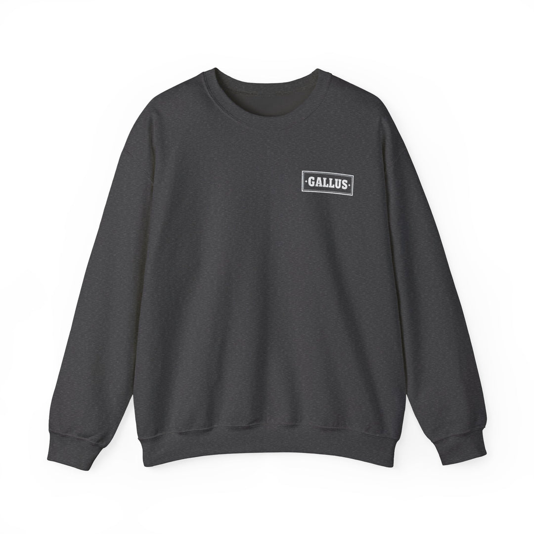 Adventure Crewneck Sweatshirt — Hike Fish Cycle Paddle Logo