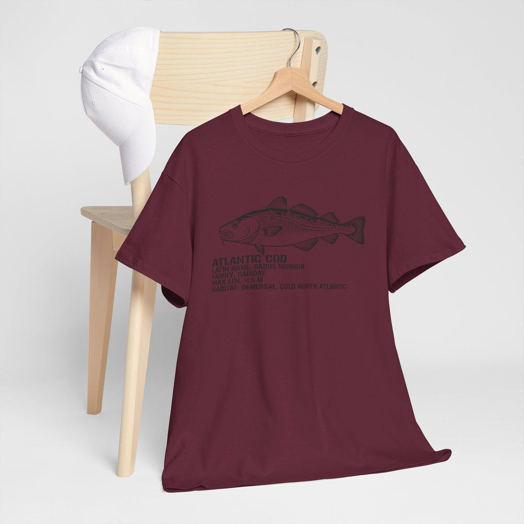 Atlantic Cod Graphic T-Shirt for Anglers