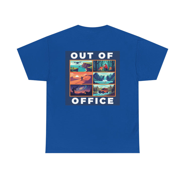 Out of Office Tee — Scenic Travel Graphic T-Shirt