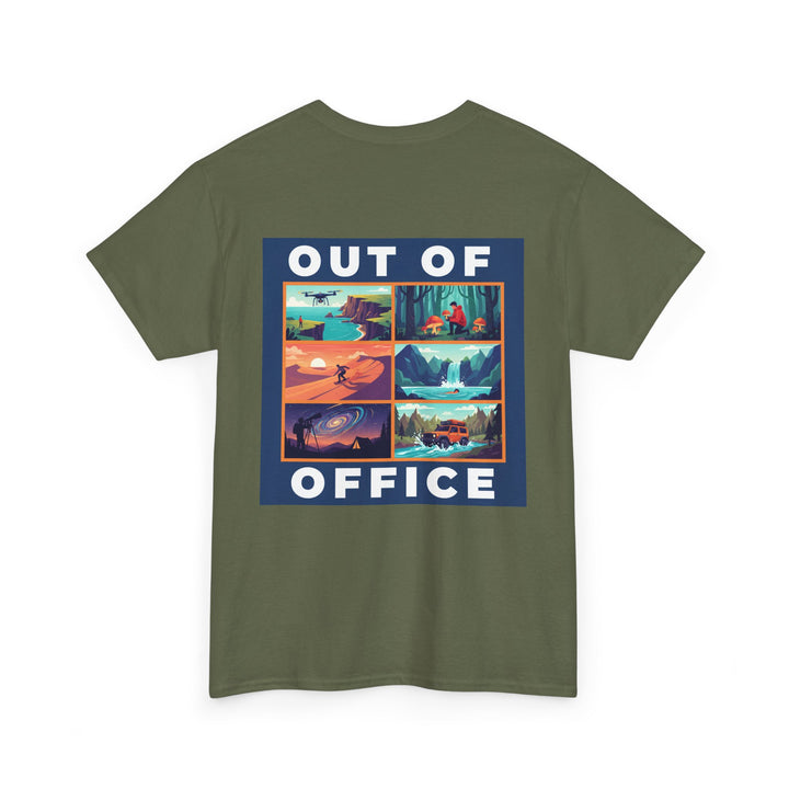 Out of Office Tee — Scenic Travel Graphic T-Shirt