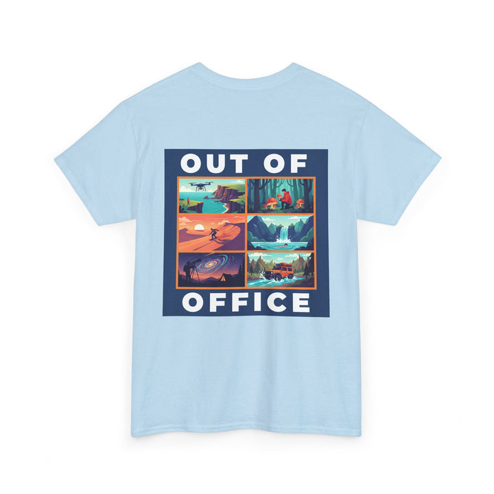 Out of Office Tee — Scenic Travel Graphic T-Shirt