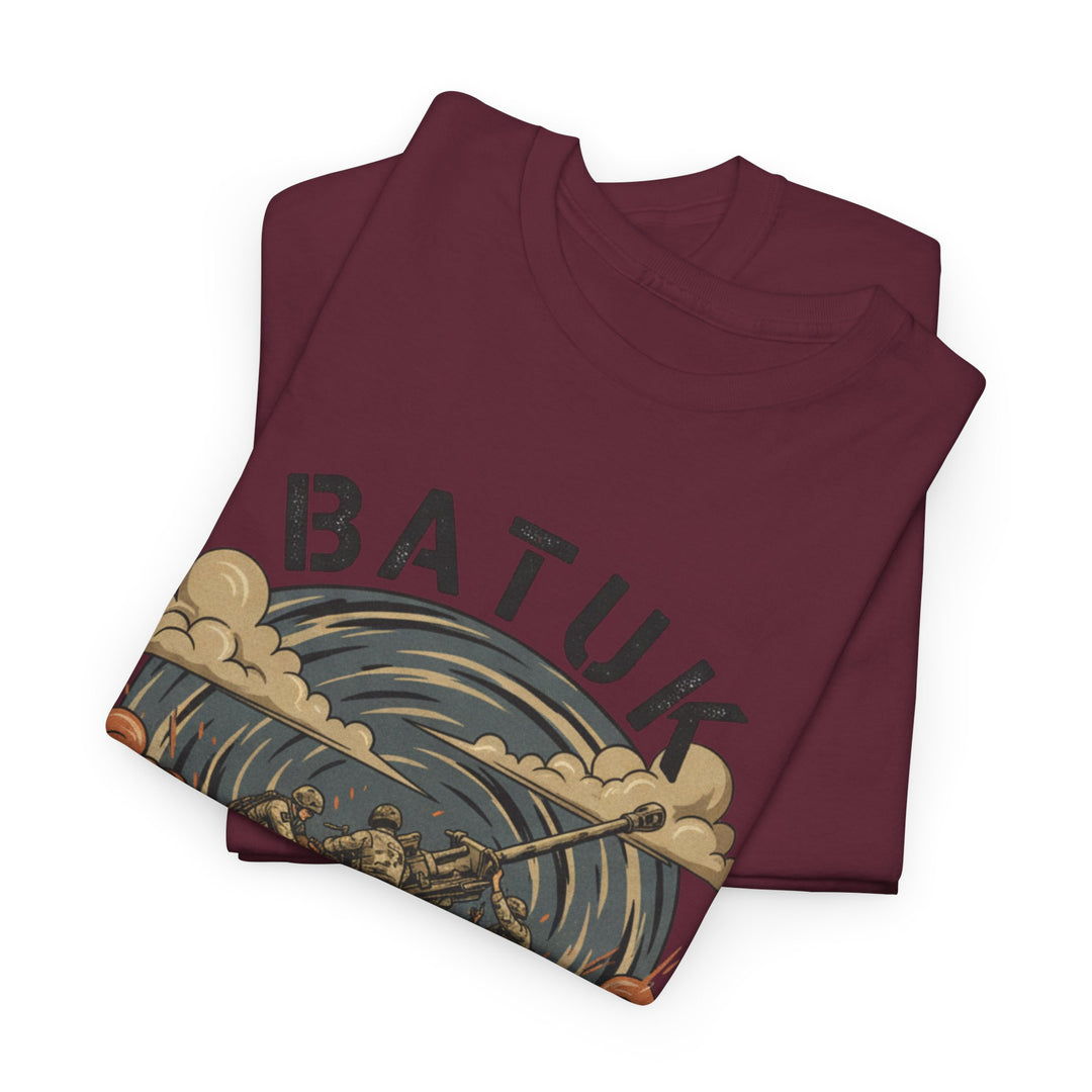 BATUK Artillery Training Tee — "Live Fire" Military Crew T-Shirt