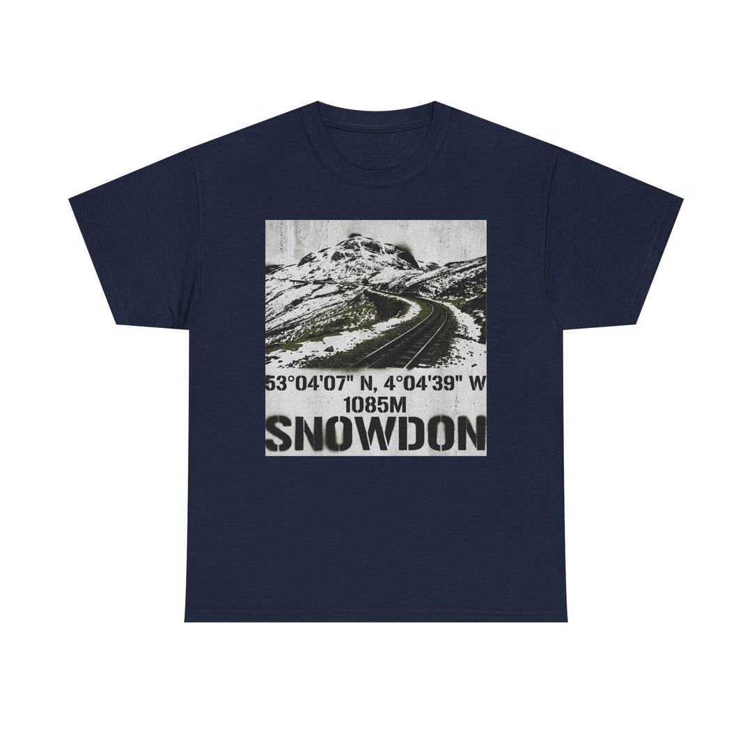 Snowdon Mountain Tee — Snowdon 1085M Coordinates Graphic T-Shirt