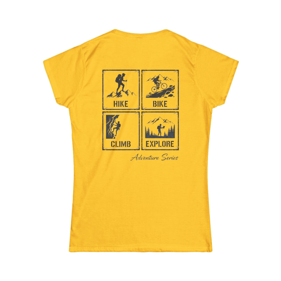 Exploring Adventure Tee — Hike, Bike, Climb Outdoor Women&