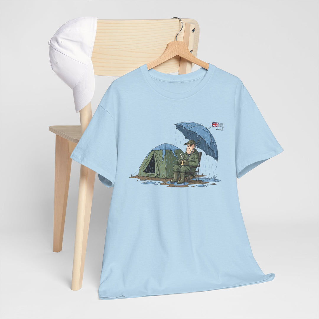 Retro Mountain Camper Graphic T-Shirt — Vintage Van Life Adventure Tee