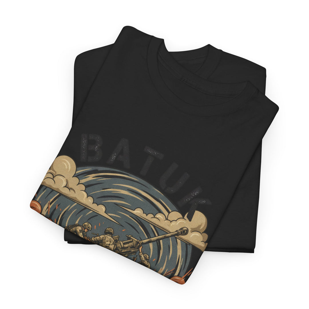 BATUK Artillery Training Tee — "Live Fire" Military Crew T-Shirt