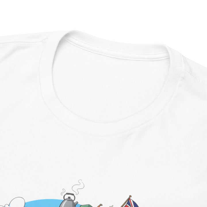 Retro Mountain Adventure T-Shirt - Vintage Camper Van Graphic Tee