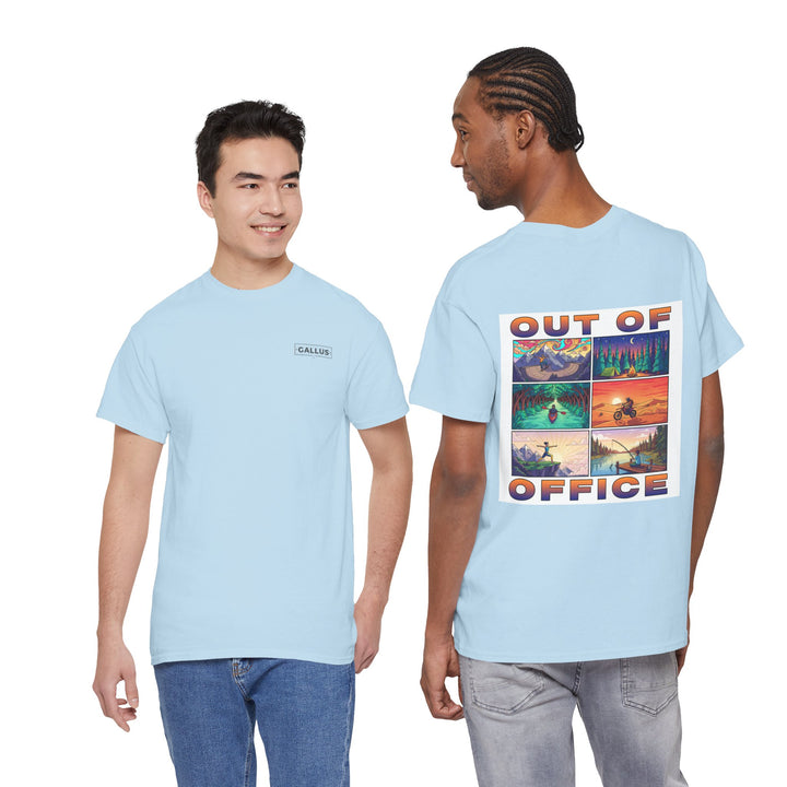 Out of Office T-Shirt — Retro Adventure Vacation Tee