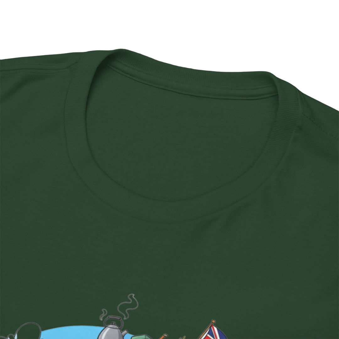 Retro Mountain Adventure T-Shirt - Vintage Camper Van Graphic Tee
