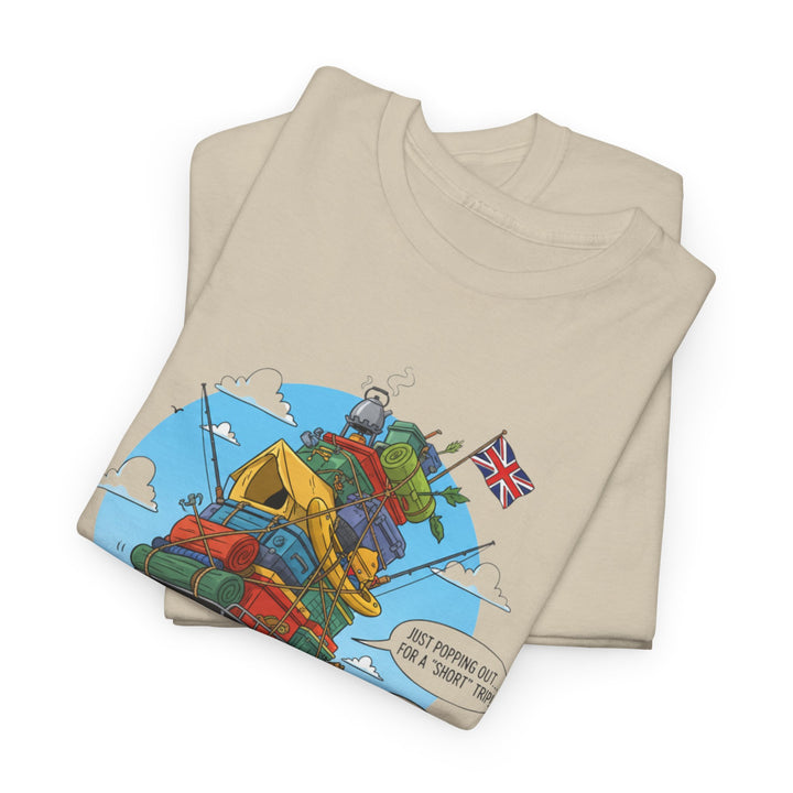 Retro Mountain Adventure T-Shirt - Vintage Camper Van Graphic Tee