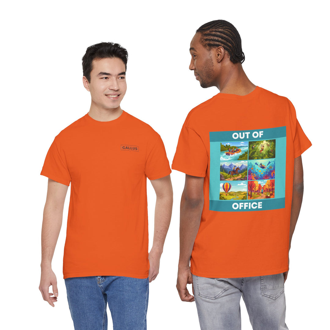 Out of Office Tee — Travel Scenes Graphic T-Shirt