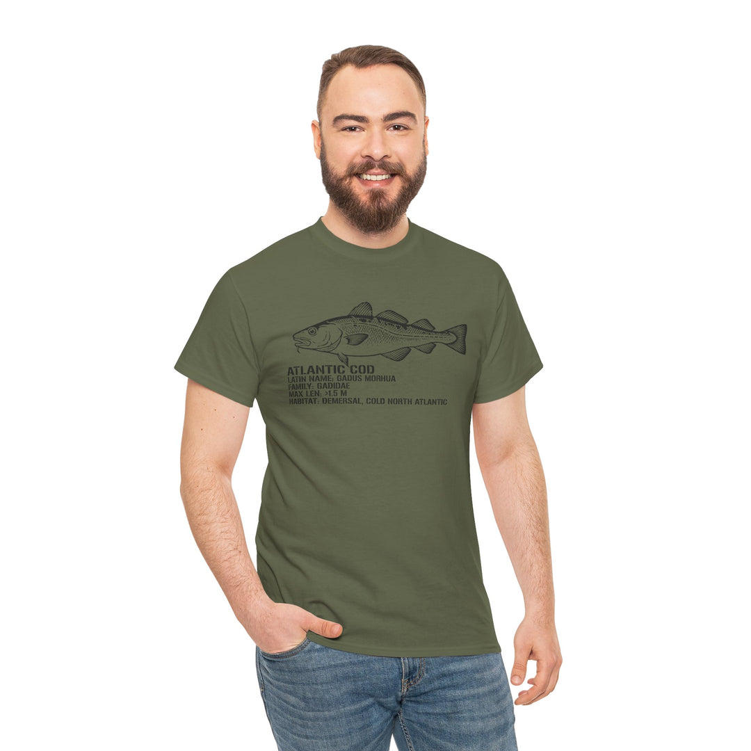 Atlantic Cod Graphic T-Shirt for Anglers