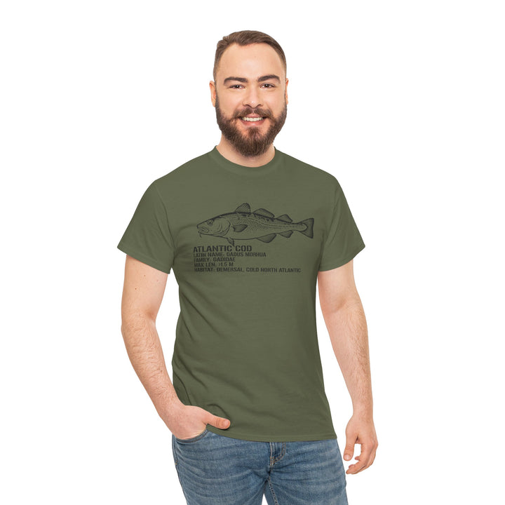 Atlantic Cod Graphic T-Shirt for Anglers