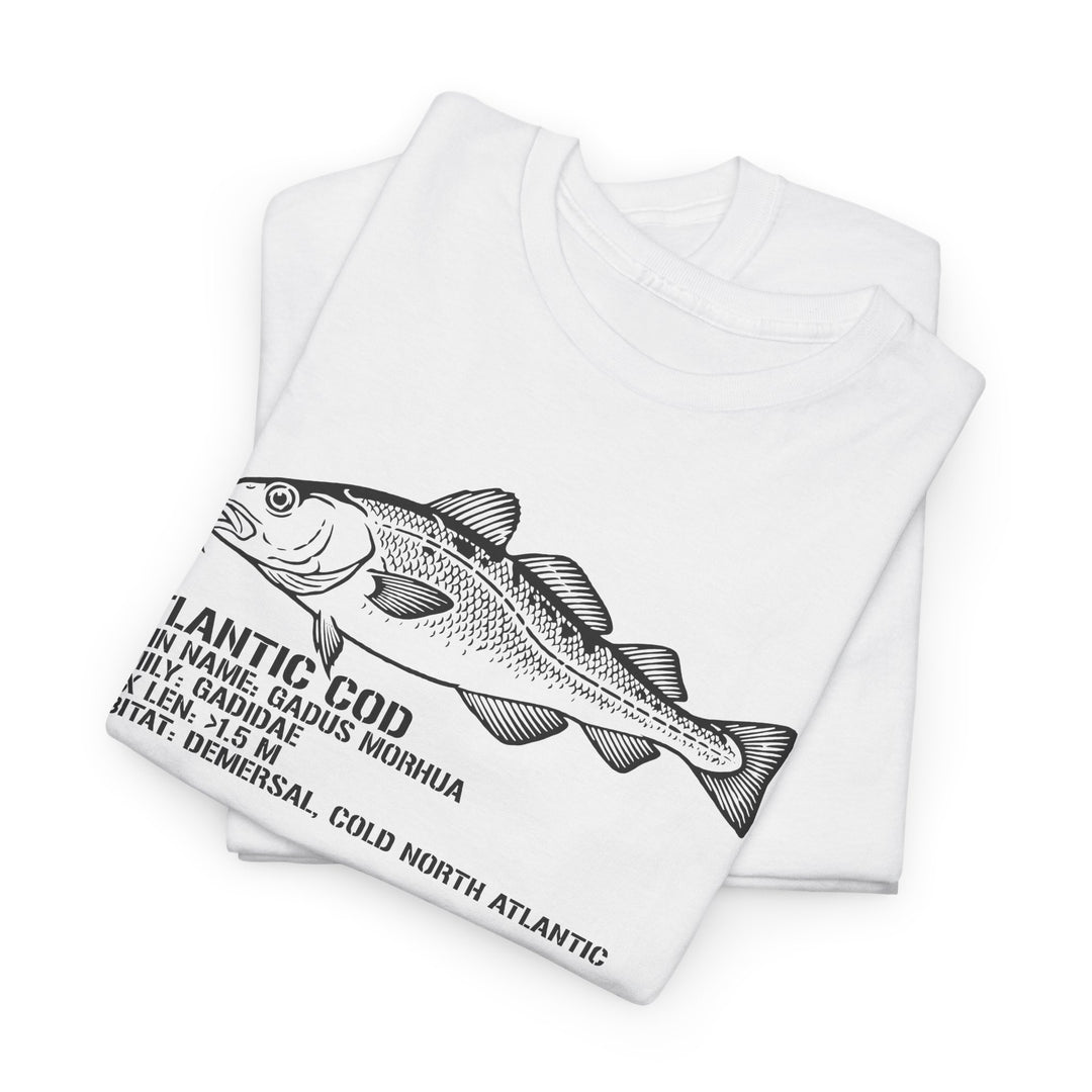 Atlantic Cod Graphic T-Shirt for Anglers