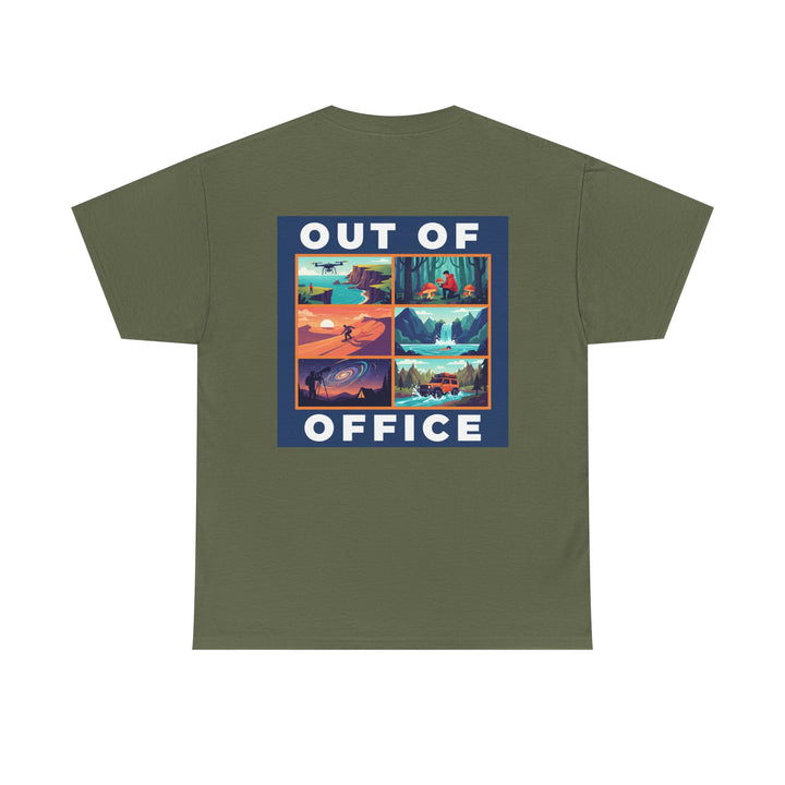 Out of Office Tee — Scenic Travel Graphic T-Shirt