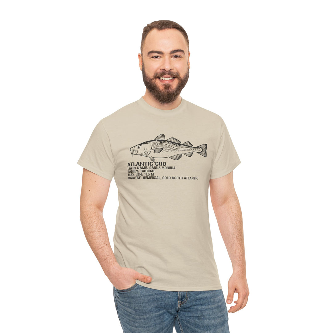 Atlantic Cod Graphic T-Shirt for Anglers