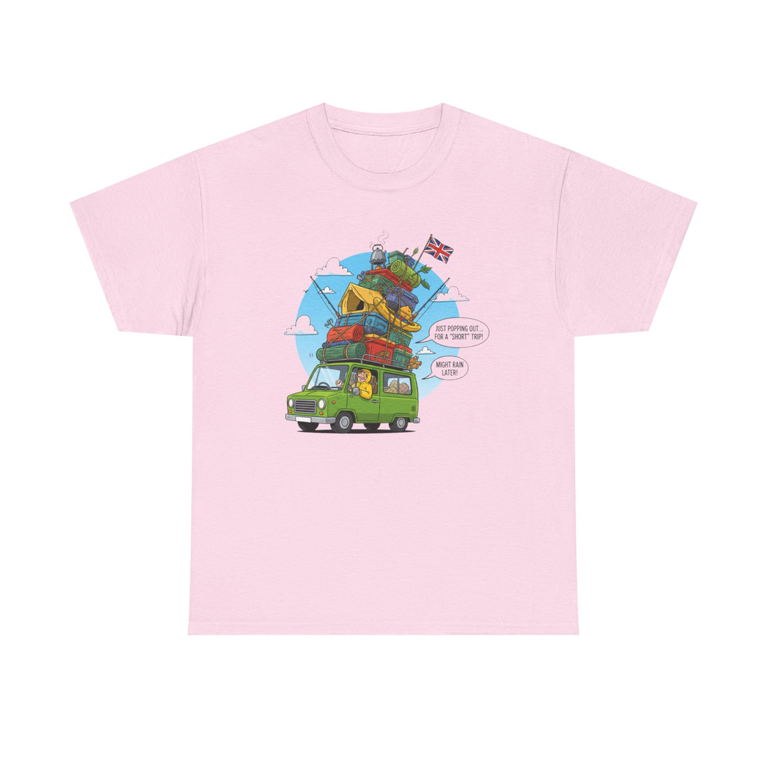 Retro Mountain Adventure T-Shirt - Vintage Camper Van Graphic Tee