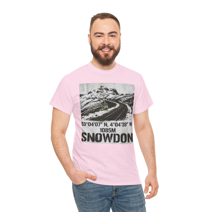 Snowdon Mountain Tee — Snowdon 1085M Coordinates Graphic T-Shirt