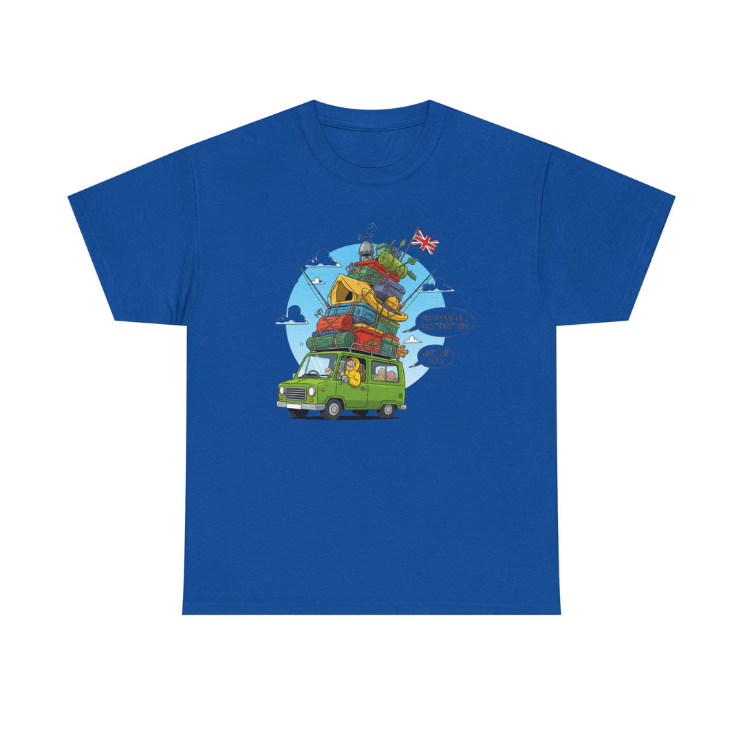 Retro Mountain Adventure T-Shirt - Vintage Camper Van Graphic Tee