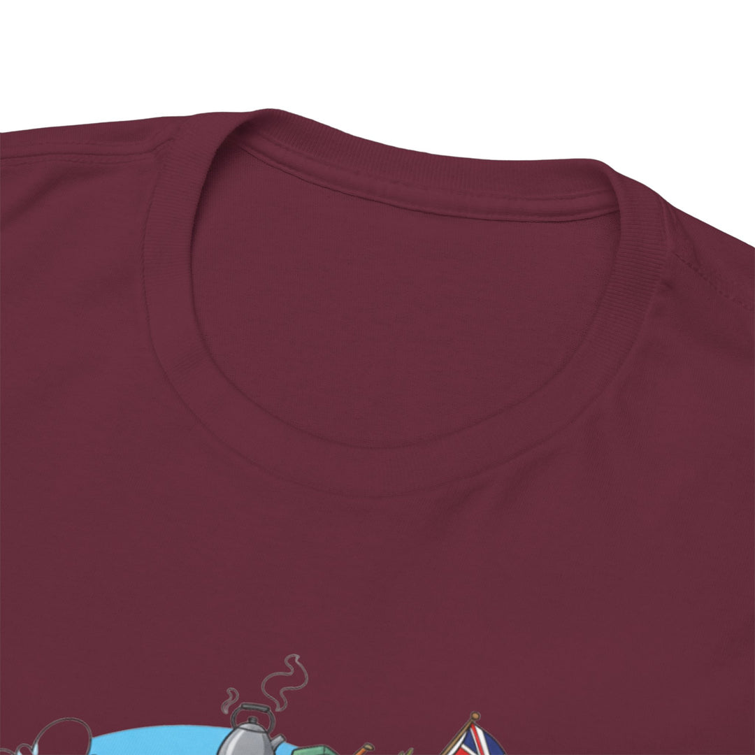 Retro Mountain Adventure T-Shirt - Vintage Camper Van Graphic Tee