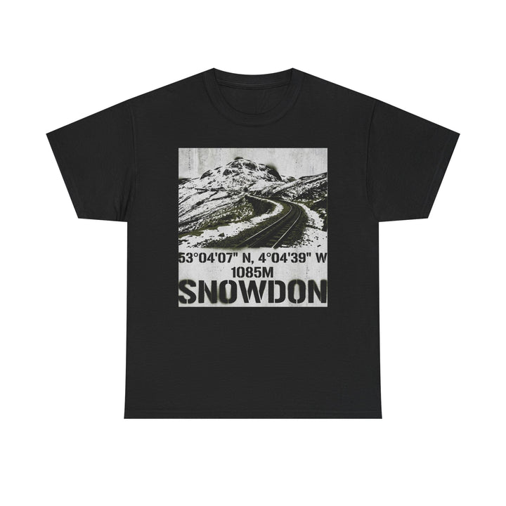 Snowdon Mountain Tee — Snowdon 1085M Coordinates Graphic T-Shirt