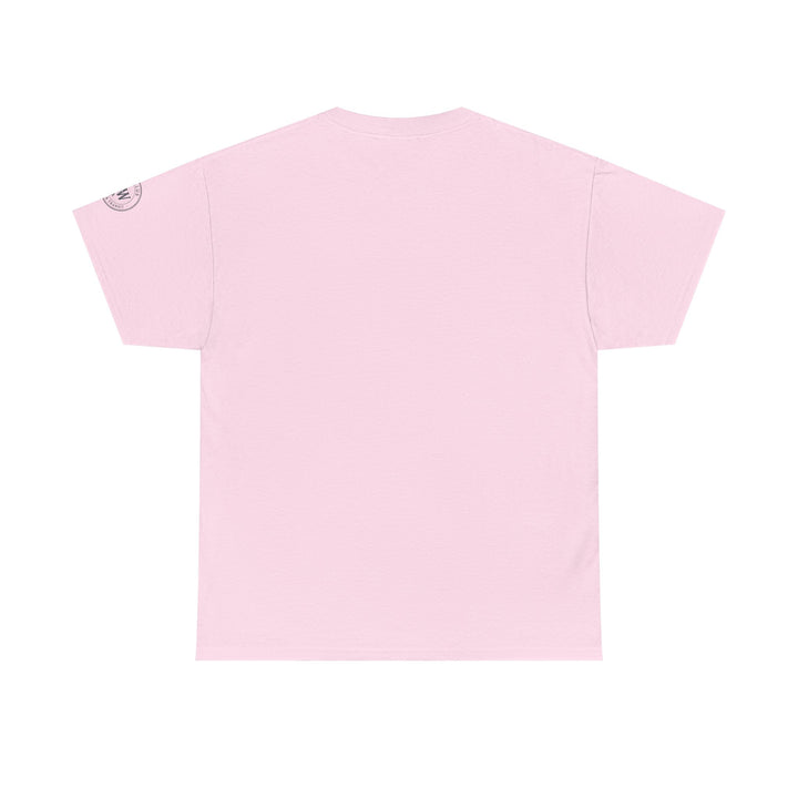 Light pink t-shirt by S&amp;W Gallus, displayed on a white background.