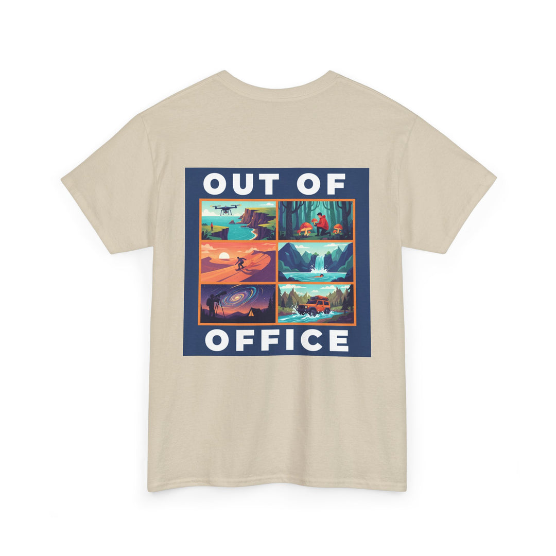 Out of Office Tee — Scenic Travel Graphic T-Shirt