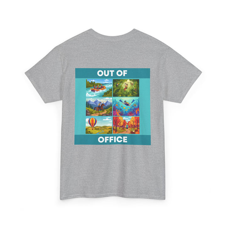 Out of Office Tee — Travel Scenes Graphic T-Shirt