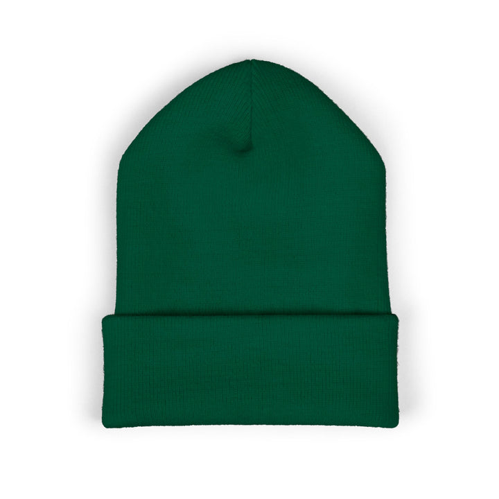 Gallus Embroidered Cuffed Beanie — Classic Knit Winter Hat