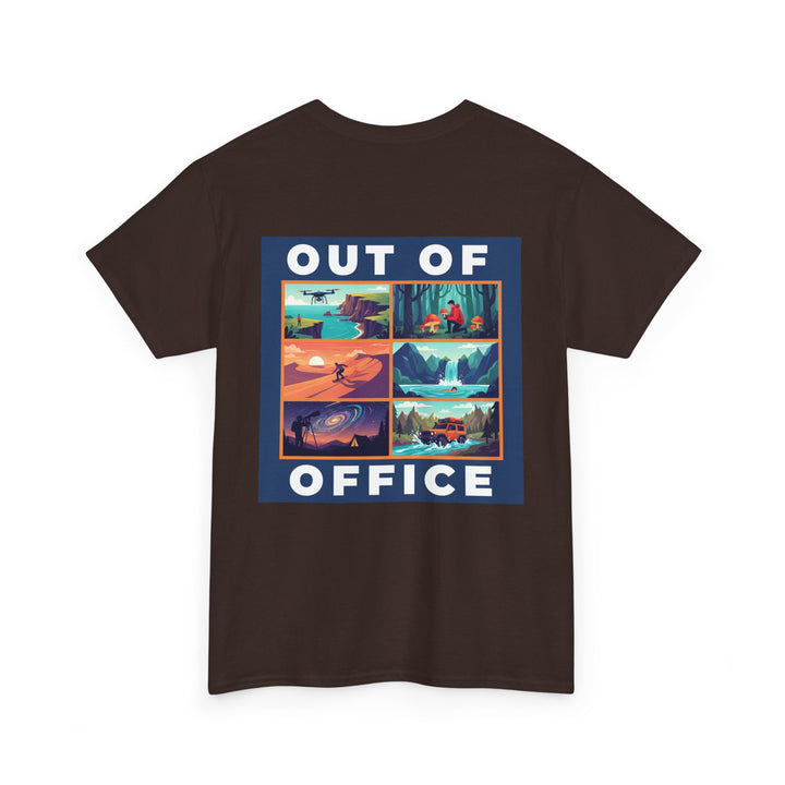 Out of Office Tee — Scenic Travel Graphic T-Shirt