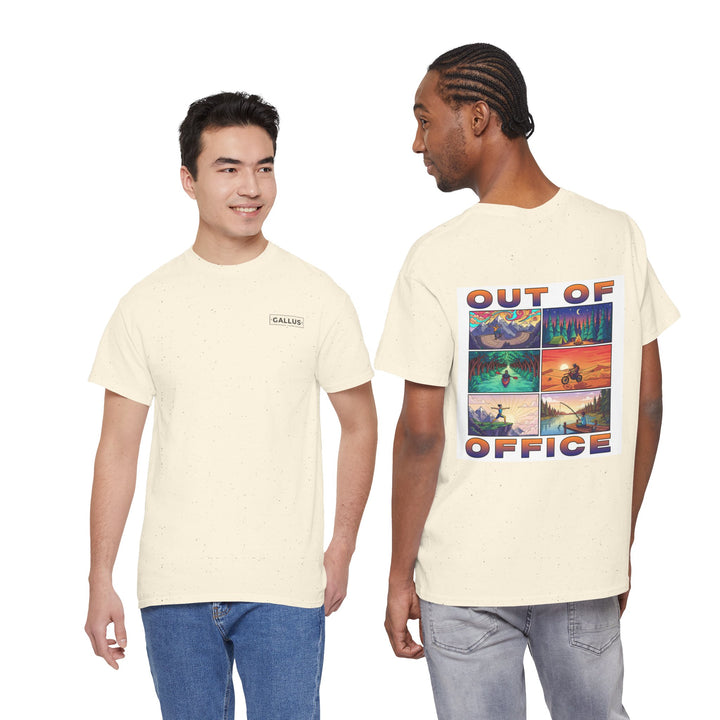 Out of Office T-Shirt — Retro Adventure Vacation Tee