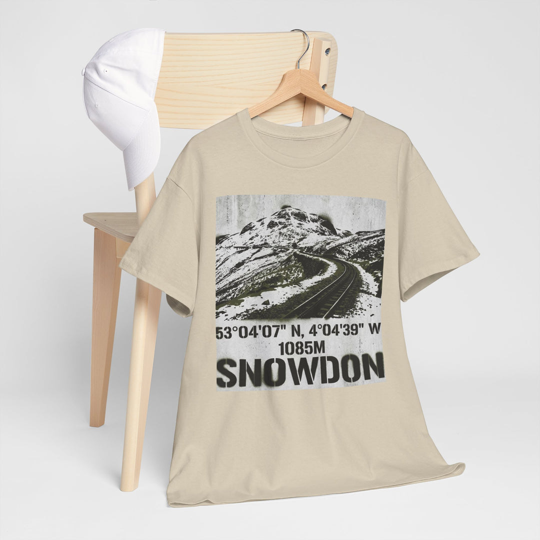 Snowdon Mountain Tee — Snowdon 1085M Coordinates Graphic T-Shirt
