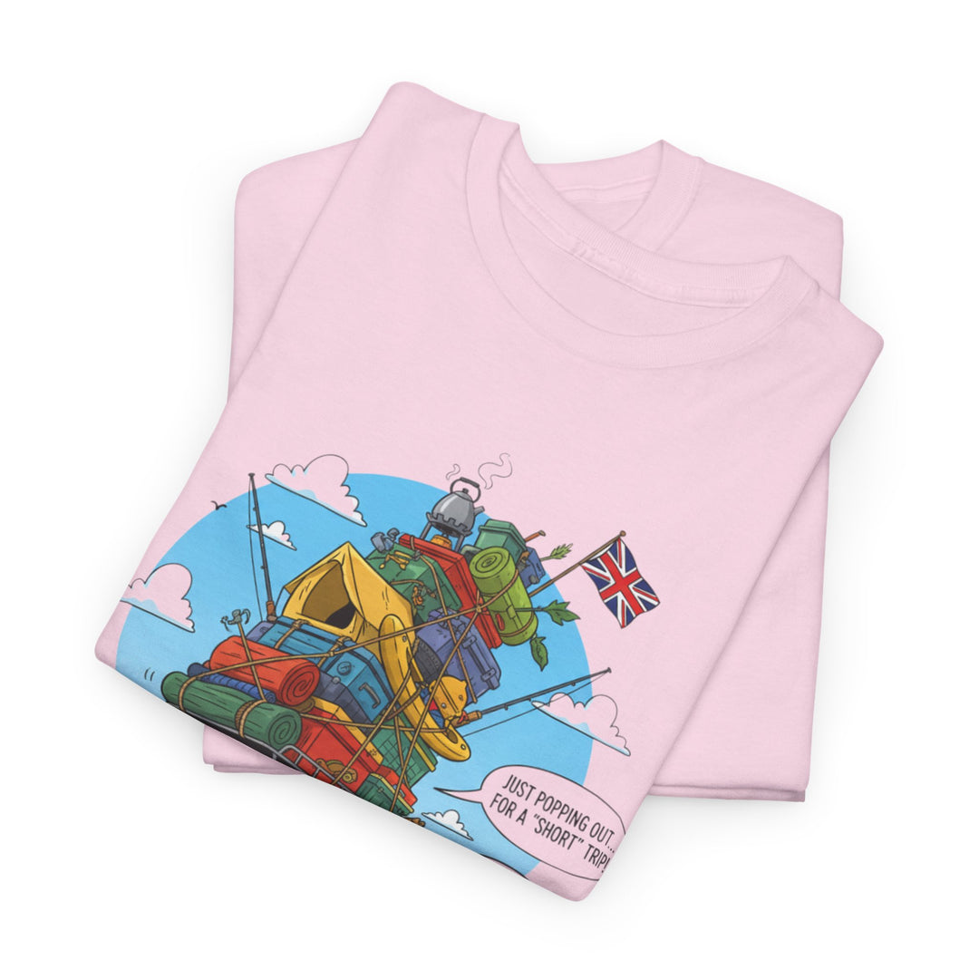 Retro Mountain Adventure T-Shirt - Vintage Camper Van Graphic Tee