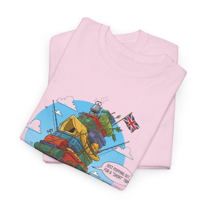 Retro Mountain Adventure T-Shirt - Vintage Camper Van Graphic Tee