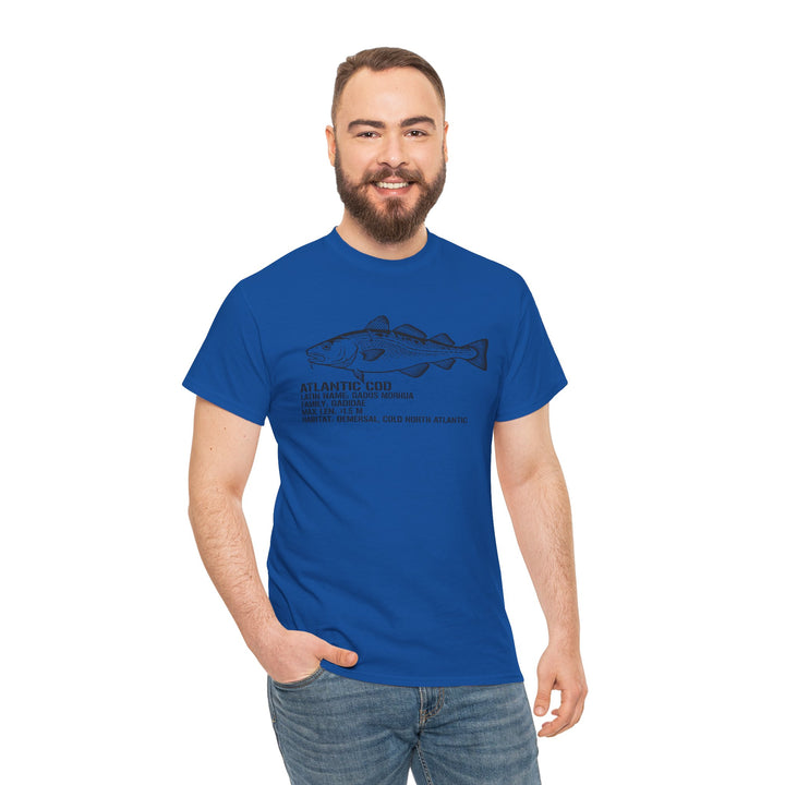 Atlantic Cod Graphic T-Shirt for Anglers