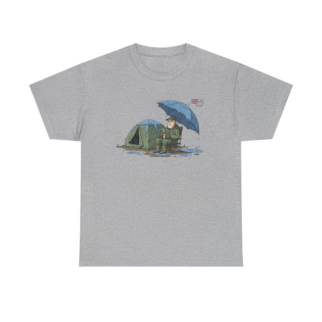 Retro Mountain Camper Graphic T-Shirt — Vintage Van Life Adventure Tee